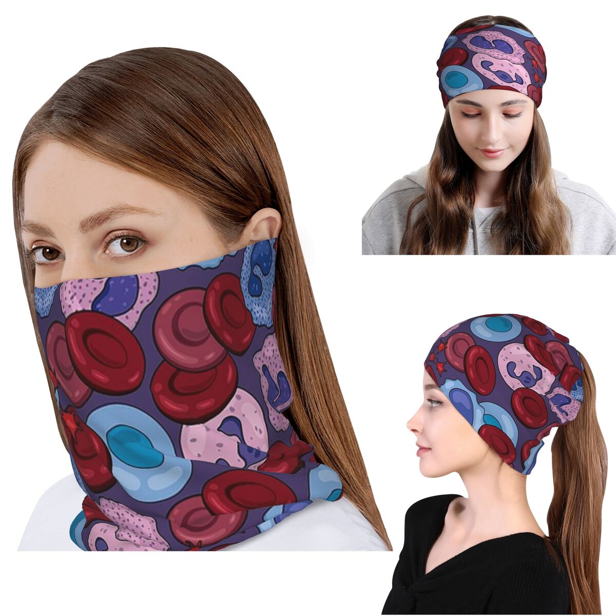 Medical Lab Scientist - Bandana, Sciarpa Avvolgente per il Collo,